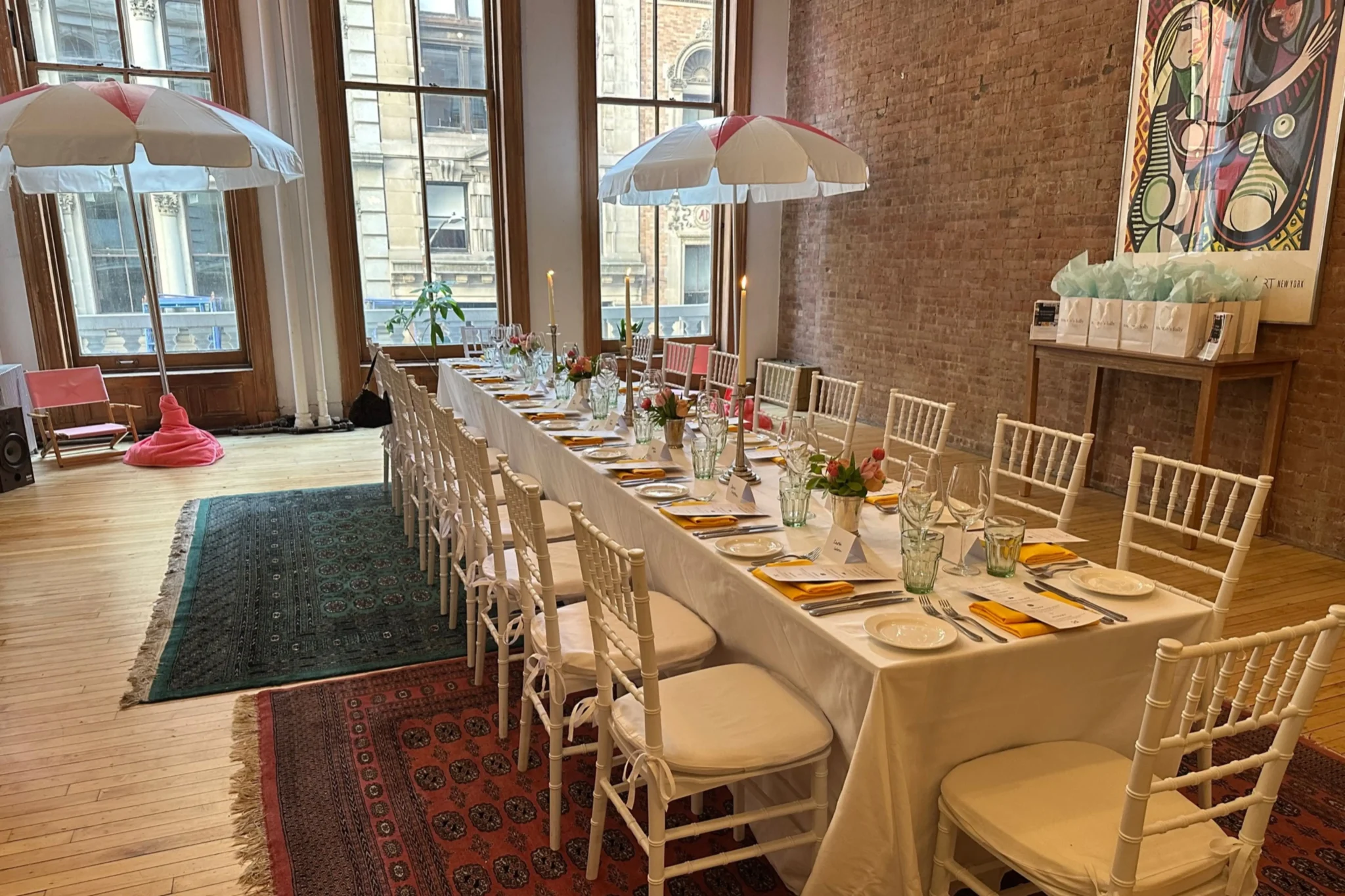 Daylight Brick Loft with Chef's Kitchen - Event Spaces New York