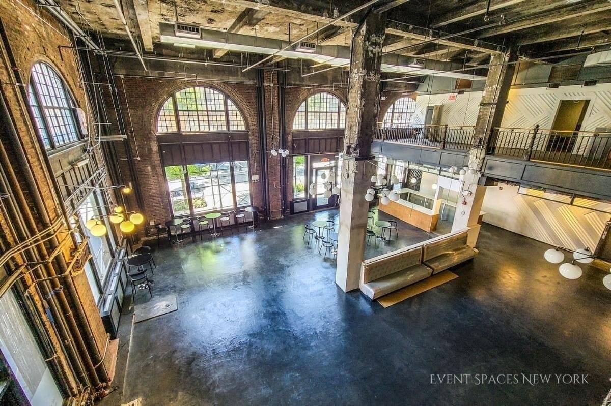 Event hall in Brooklyn this street level grand space has it all an unbeatable location in downtown Brooklyn within block of most subway lines. Flexible on catering and bar; can provide in-house as well as accept licensed outside catering or bar service.