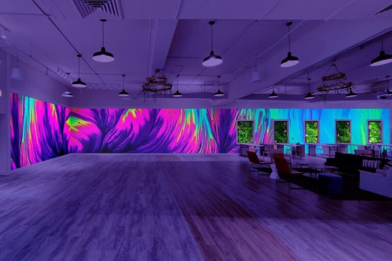 Loft Event Space with Projection Mapping – Event Spaces New York