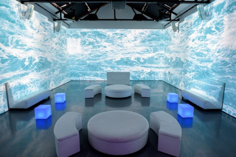 All White Production Space