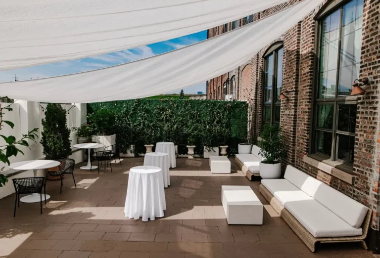 All White Event Space With Terrace - Event Spaces New York