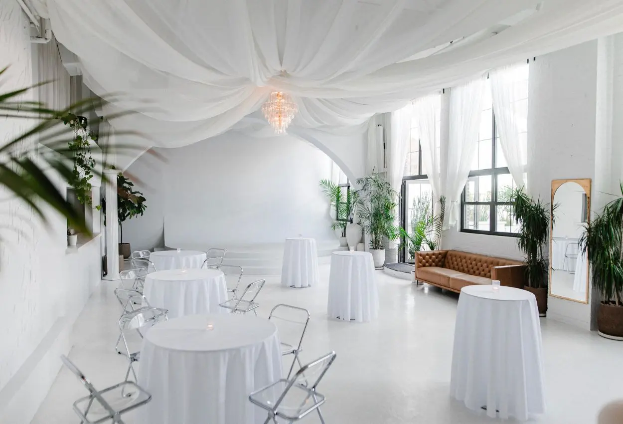All White Event Space With Terrace - Event Spaces New York