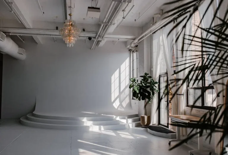 All White Event Space with Terrace - Event Spaces New York