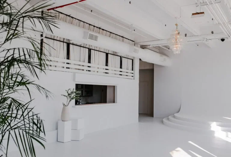 All White Event Space with Terrace - Event Spaces New York