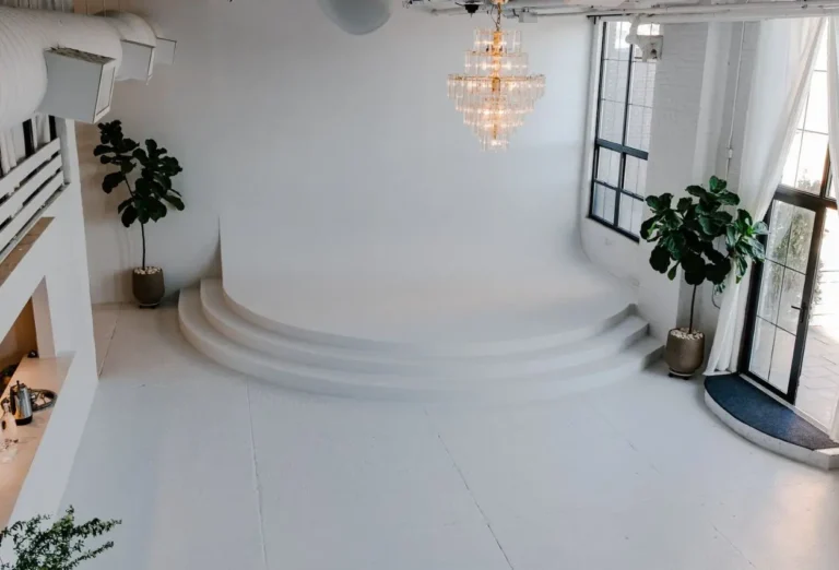 All White Event Space with Terrace - Event Spaces New York