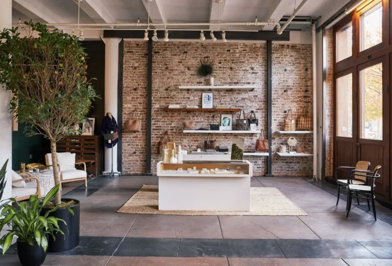 Gallery Showroom exposed brick walls